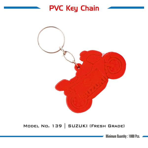 RUBBER KEYCHAIN